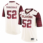 Oklahoma Sooners 52 Beau Trousdale White 47 Game Winning Streak College Football Jersey Dzhi,baseball caps,new era cap wholesale,wholesale hats